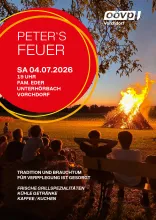 Petersfeuer Vorchdorf 2026