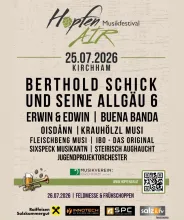 HopfenAir Musikfestival 2026 - Kirchham