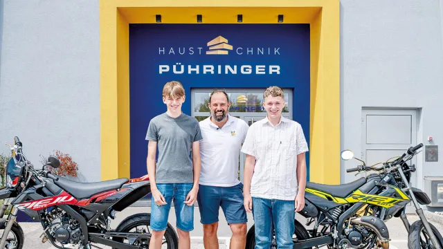 Doppelter Lehrlingsstart bei HT Pühringer