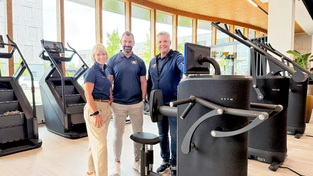 Beim Pre-Opening bei MY PRIME Eberstalzell gaben Karin Tsolakis, Tino Tsolakis und Christian Hörl exklusive Einblicke im ersten volldigitalisierten Fitness-Studio der Region. 