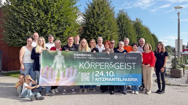 Teilnehmer beim Gesundheitstag in Vorchdorf 2026