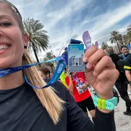 Barcelona Marathon Zita