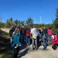 Exkursion Windpark Sternwald