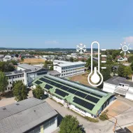 Bei der Planung BildungsCampus Vorchdorf werden Vorkehrungen zur Kühlung getroffen