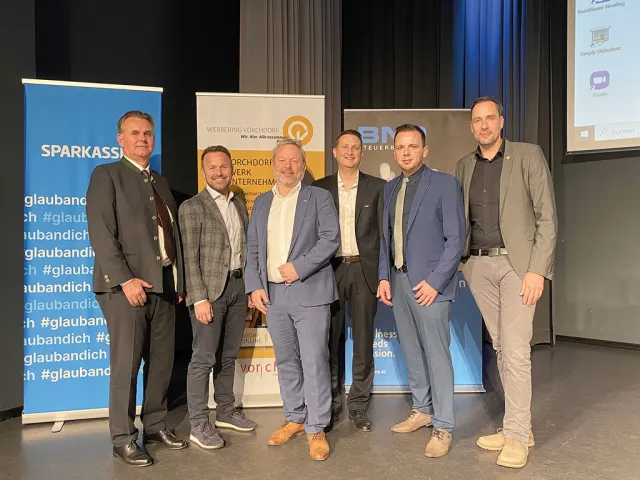 Recht und Wirtschaft 2023 - Vorchdorf mit BNP, WKO, Werbering und Sparkasse