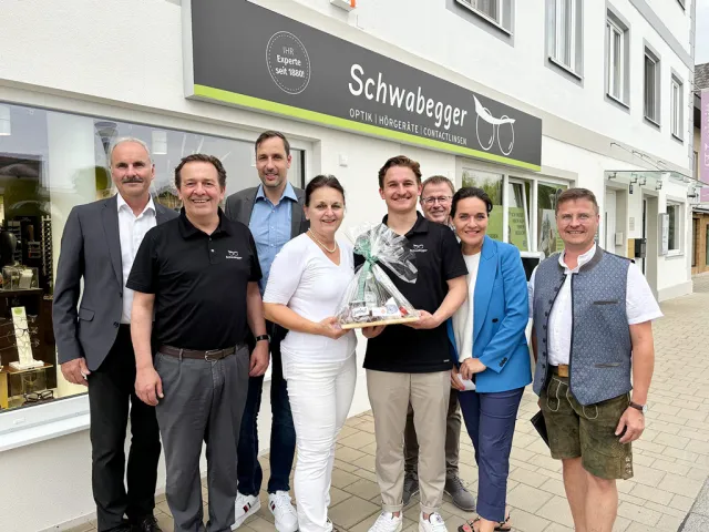 Schwabegger eröffnet in Vorchdorf