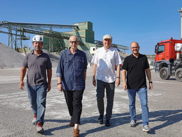 Vorchdorf - Schottergrube wird zur Landschaftsorgel