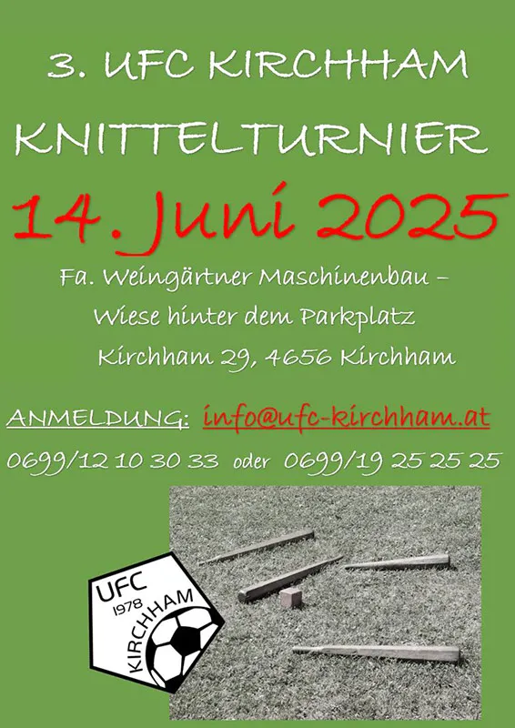 UFC Kirchham - Knittelturnier 2025
