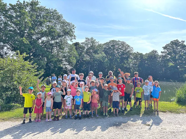 Strahlende Gesichter beim Kinderfischen 2025 in Vorchdorf