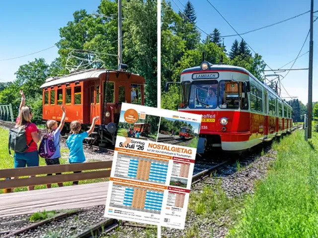 Nostalgietag 2026 Vorchdorf - Lambach am 5. Juli 2026