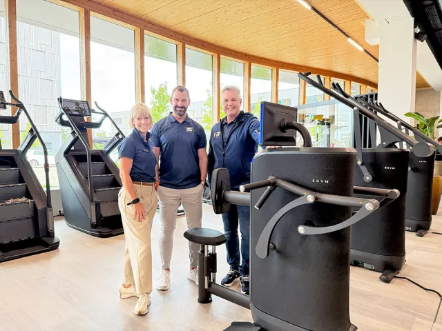 Beim Pre-Opening bei MY PRIME Eberstalzell gaben Karin Tsolakis, Tino Tsolakis und Christian Hörl exklusive Einblicke im ersten volldigitalisierten Fitness-Studio der Region. 